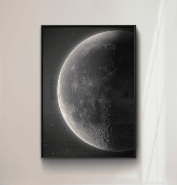 Moon - Quadro in Plexiglass - immagine 2