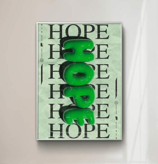 Hope - Quadro in Plexiglass